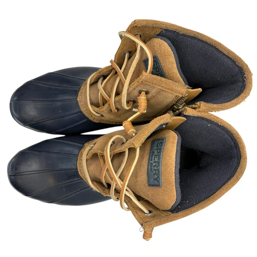 Sperry brown navy